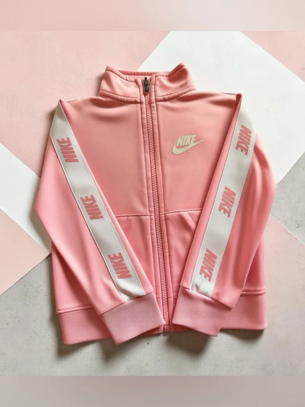 Nike Toddler Girls 2T Pink Tracksuit Set Jogger Set - Picture 3 of 4